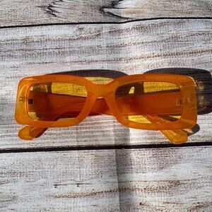 Chunky Rectangle Sunglasses